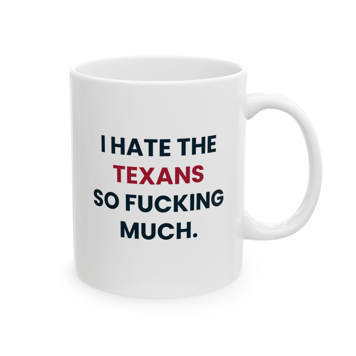 I Hate the Texans So Fucking Much Mug