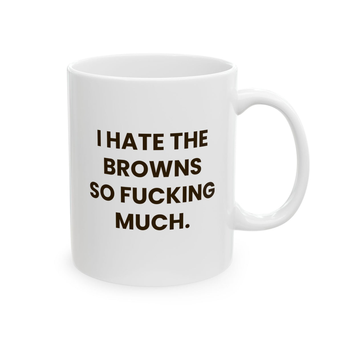 I Hate the Browns So Fucking Much Mug