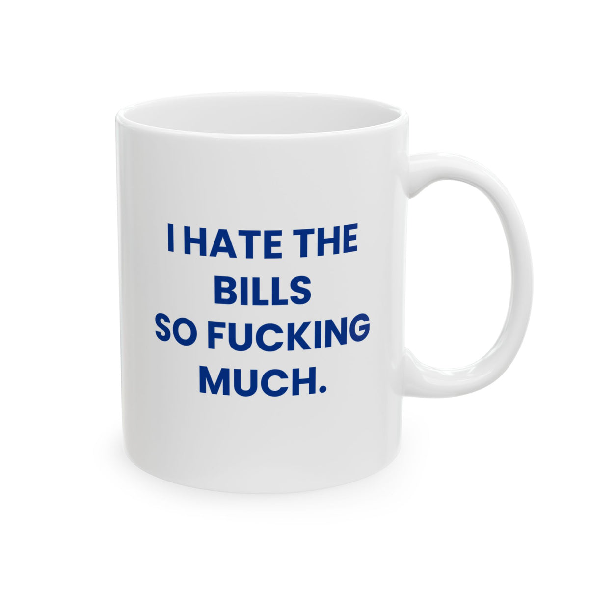 I Hate the Bills So Fucking Much Mug