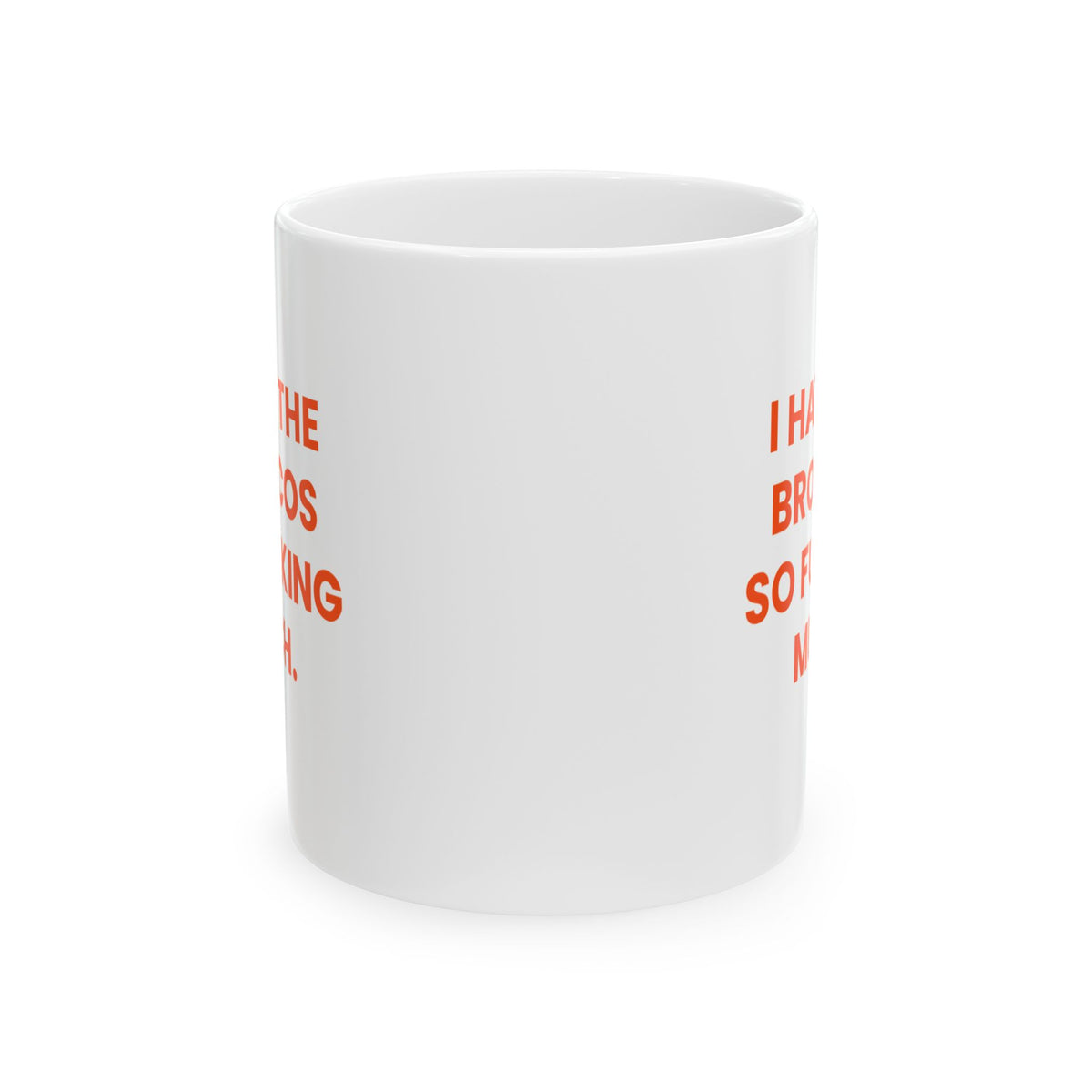 I Hate the Broncos So Fucking Much Mug