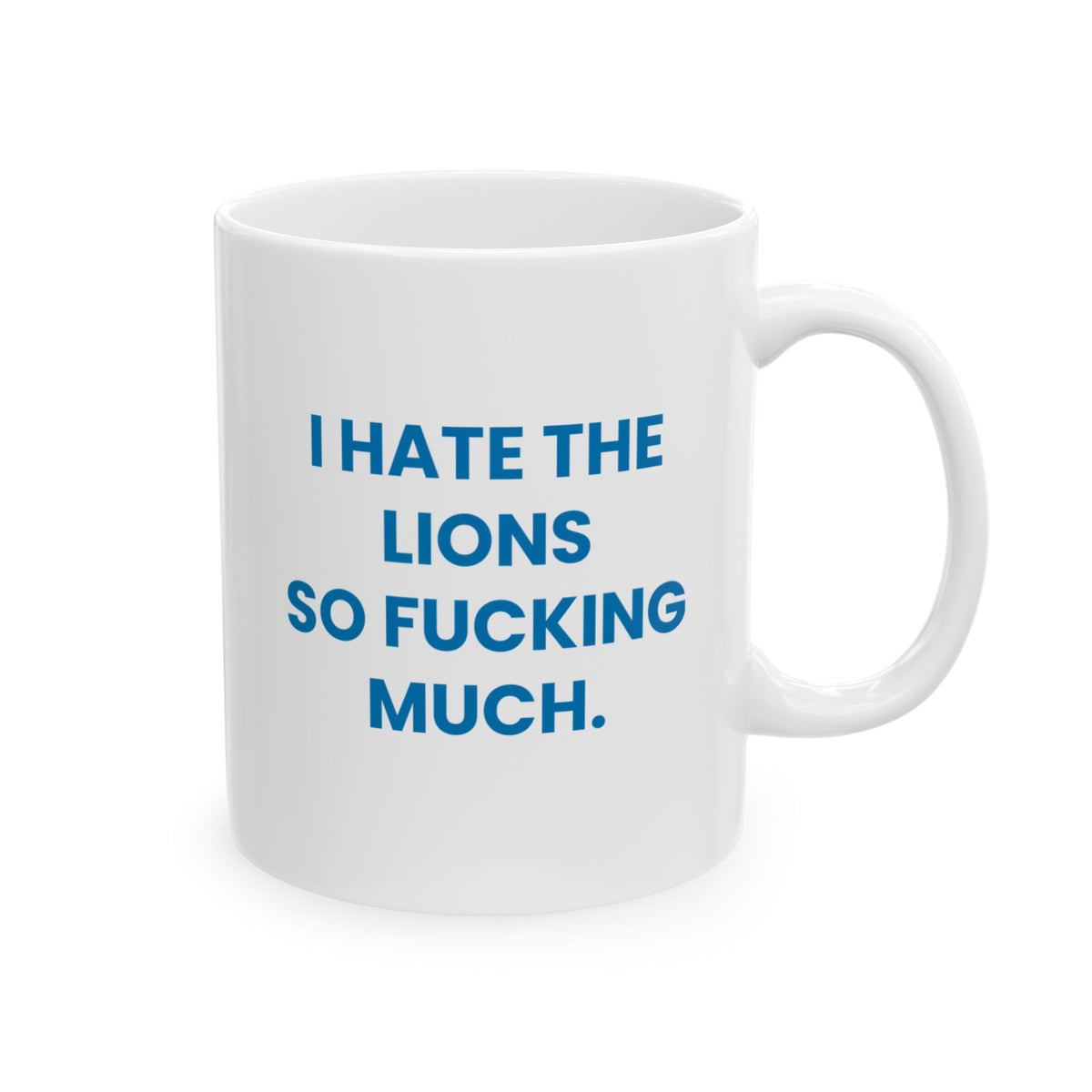 I Hate the Lions So Fucking Much Mug